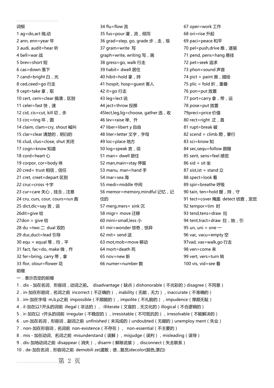 英语词根表(5页).doc_第2页