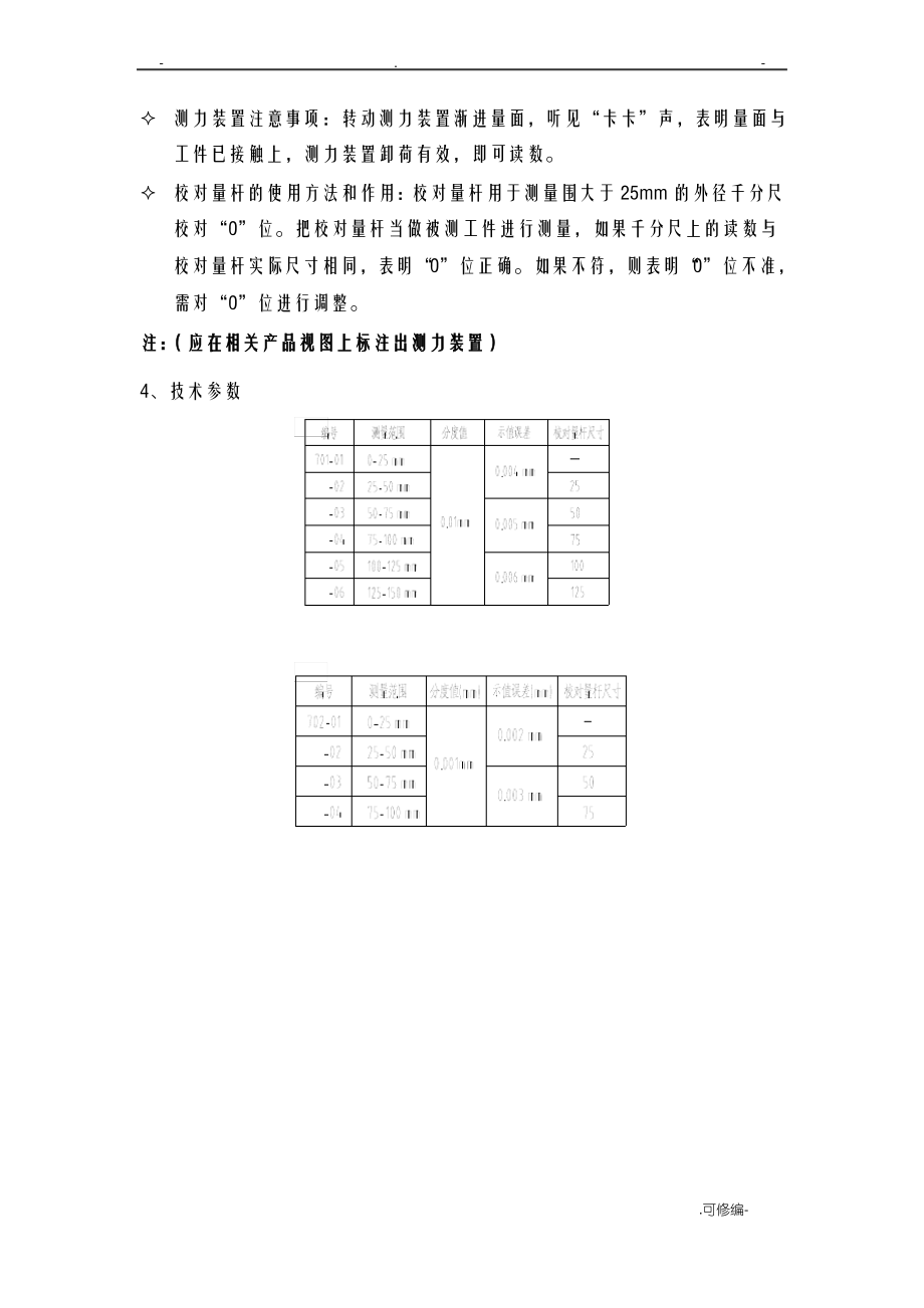 外径千分尺使用说明.pdf_第2页