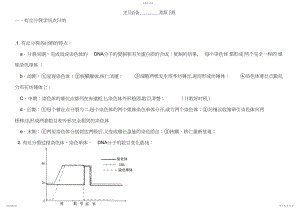 2022年有丝分裂和减数分裂知识点及图形及曲线绘制归纳 .docx