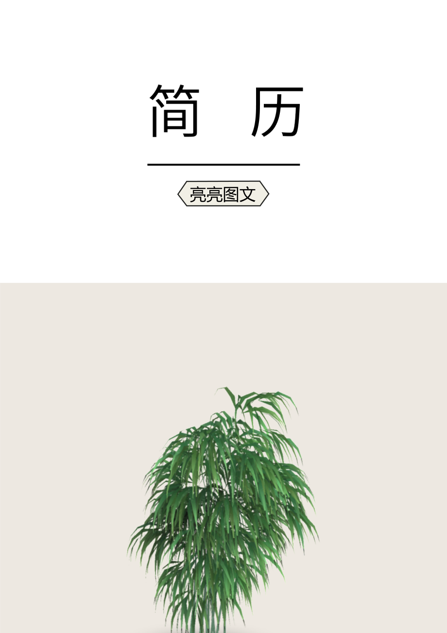 400.找工作写人事简历模板 普通带封面简历 亮亮图文旗舰店(8).docx_第1页