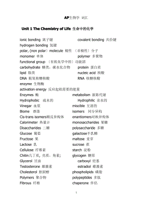 AP生物学-词汇.pdf