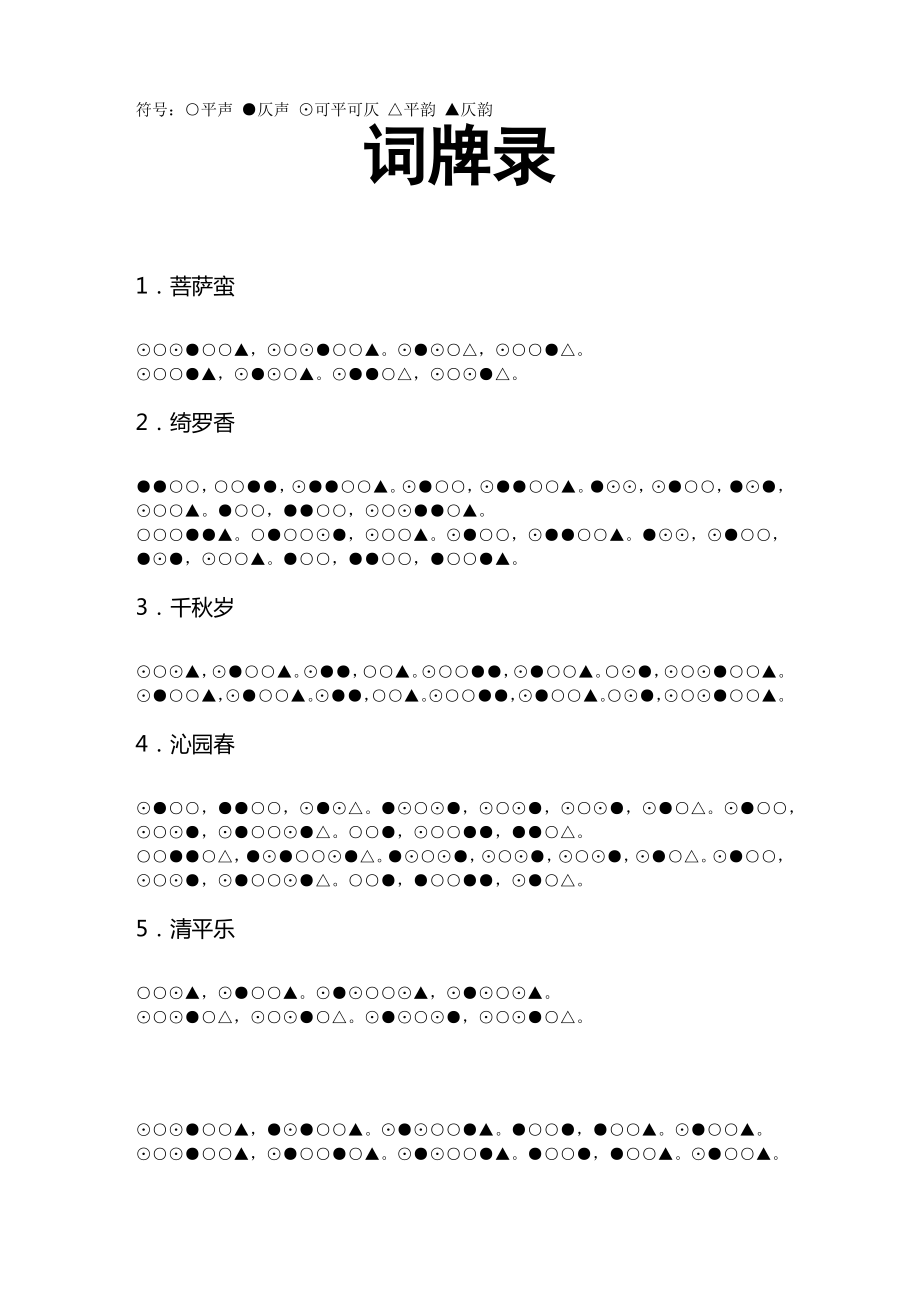 词牌格律大全.pdf_第1页