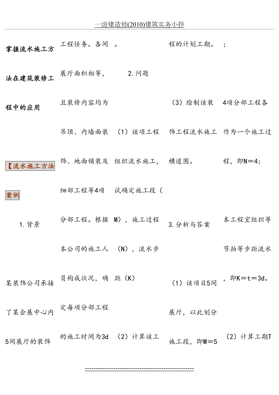 一级建造师()建筑实务小抄.doc_第2页