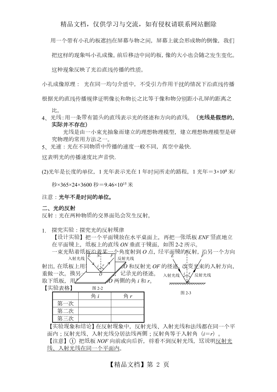 初二物理光学知识点大汇总5.doc_第2页