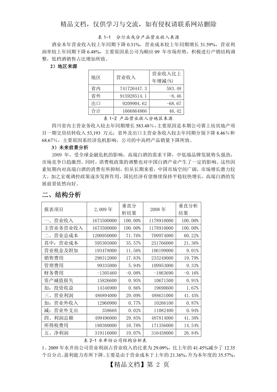 利润表分析-例文.doc_第2页