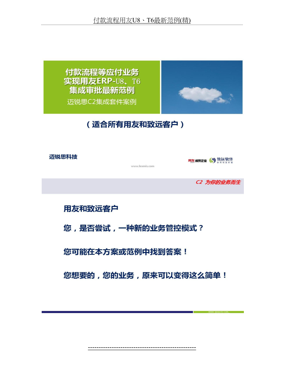 付款流程用友U8、T6最新范例(精).doc_第2页