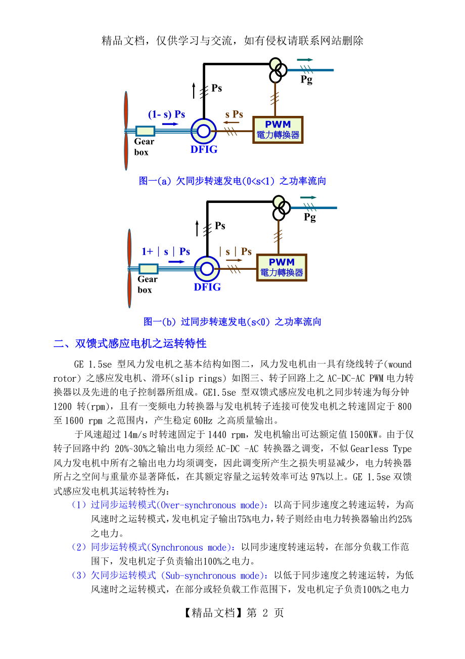 双馈式感应发电机(DFIG)说明.doc_第2页