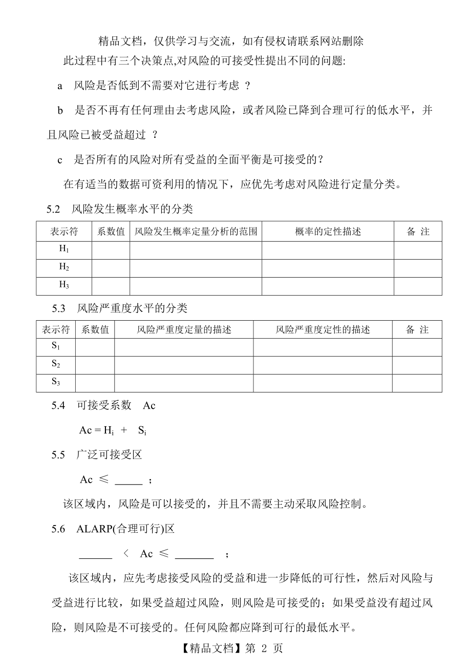 医疗器械行业风险管理计划格式范本...doc_第2页