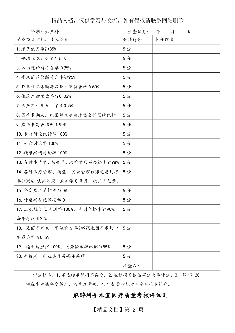 医疗质量管理会议记录文本.doc_第2页