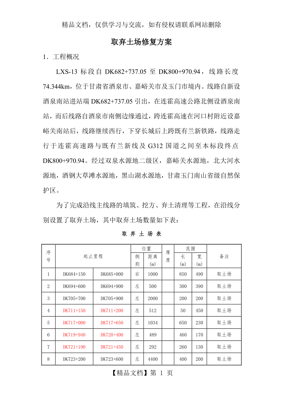 取弃土场修复方案.doc_第1页