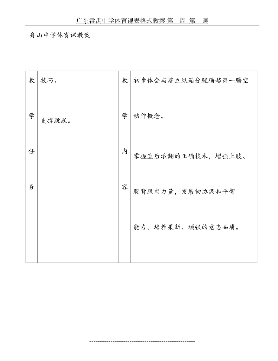 体操技巧教案侧手翻在最后一页(精).doc_第2页