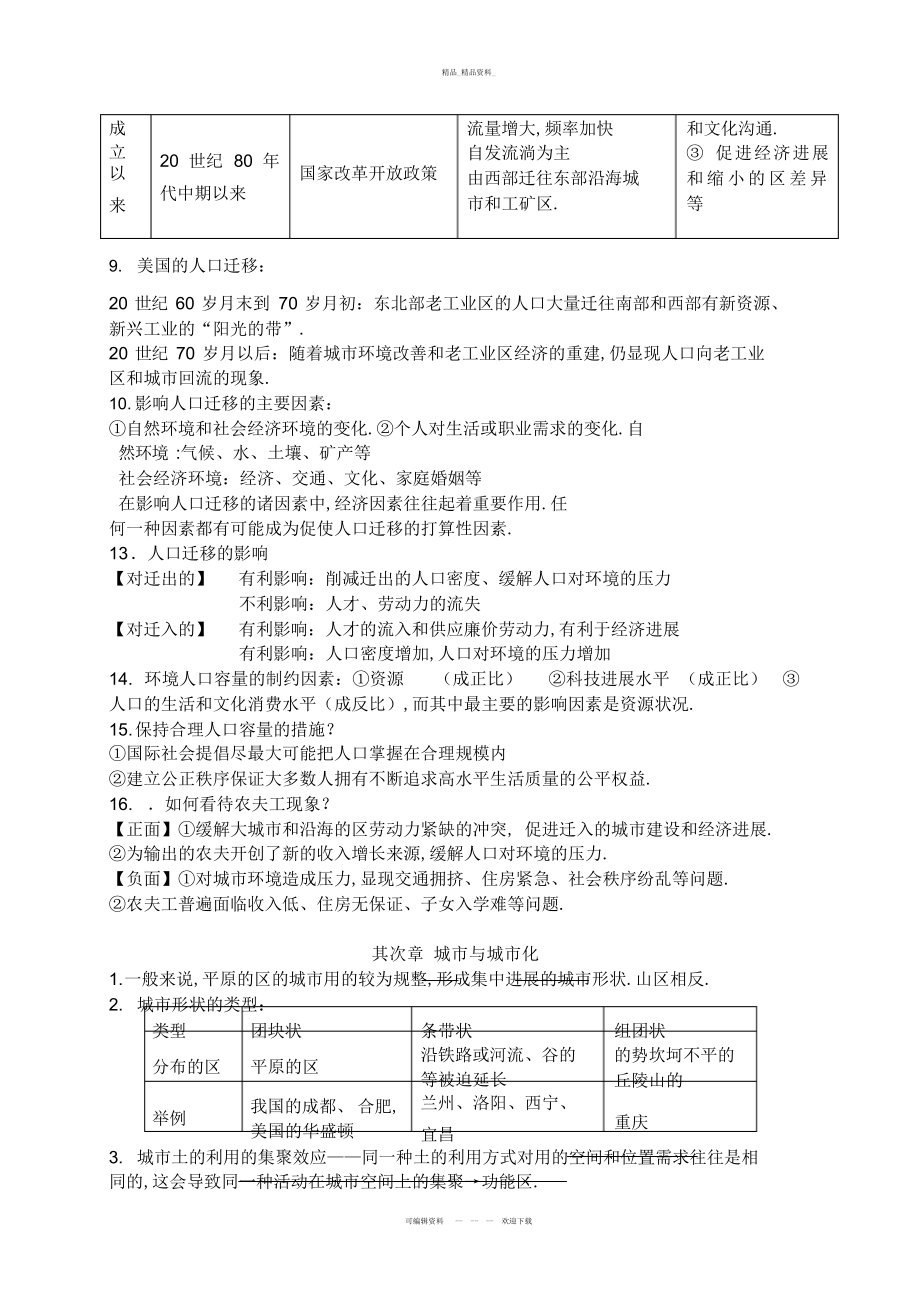 2022年高二地理人教版必修二基础知识点总结.docx_第2页