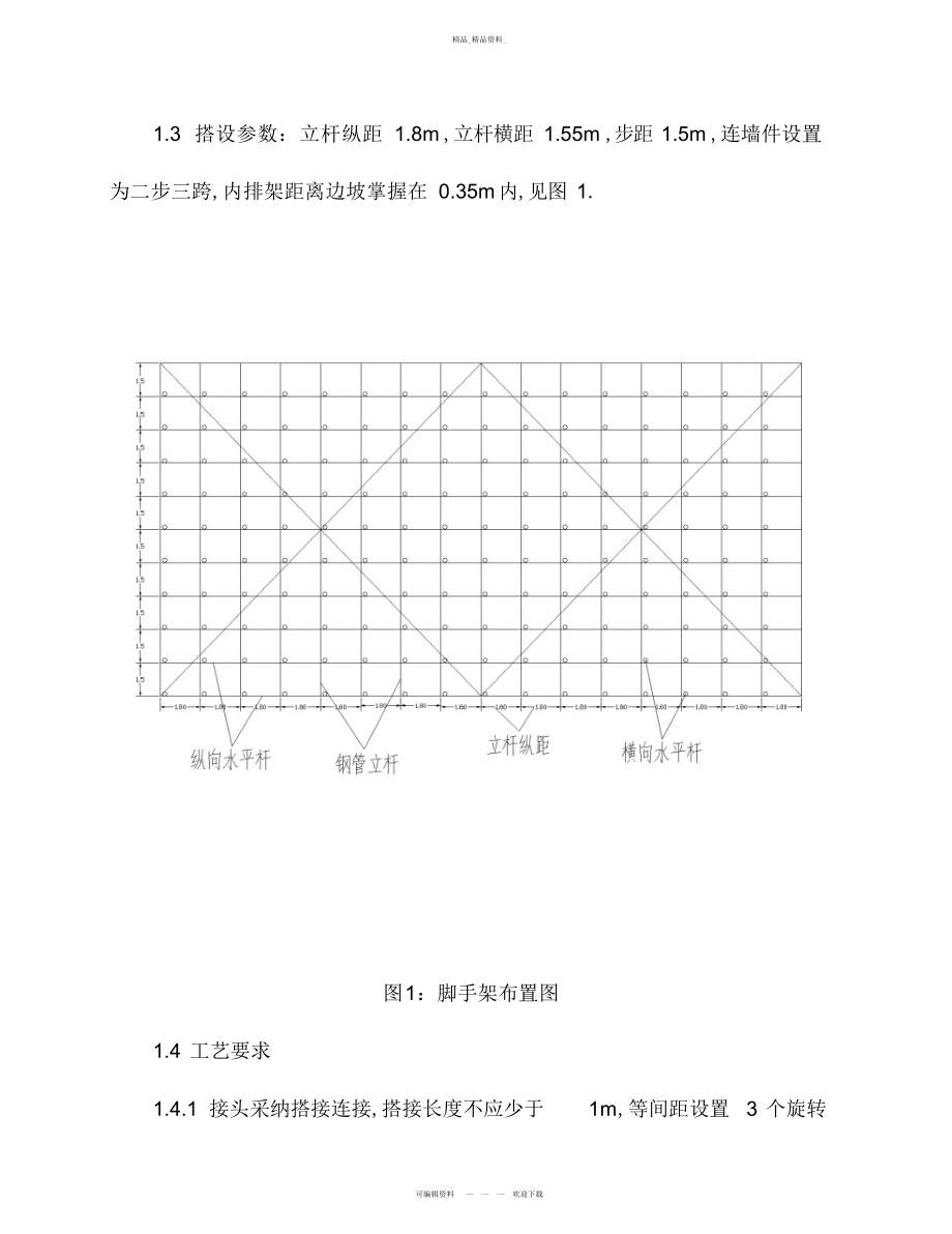 2022年高边坡脚手架搭建施工技术 .docx_第2页