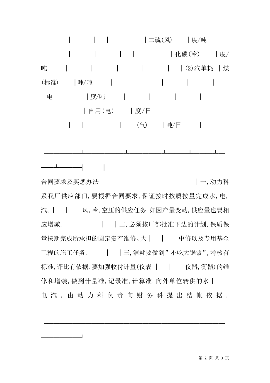 动力供应合同(一级) (2).doc_第2页