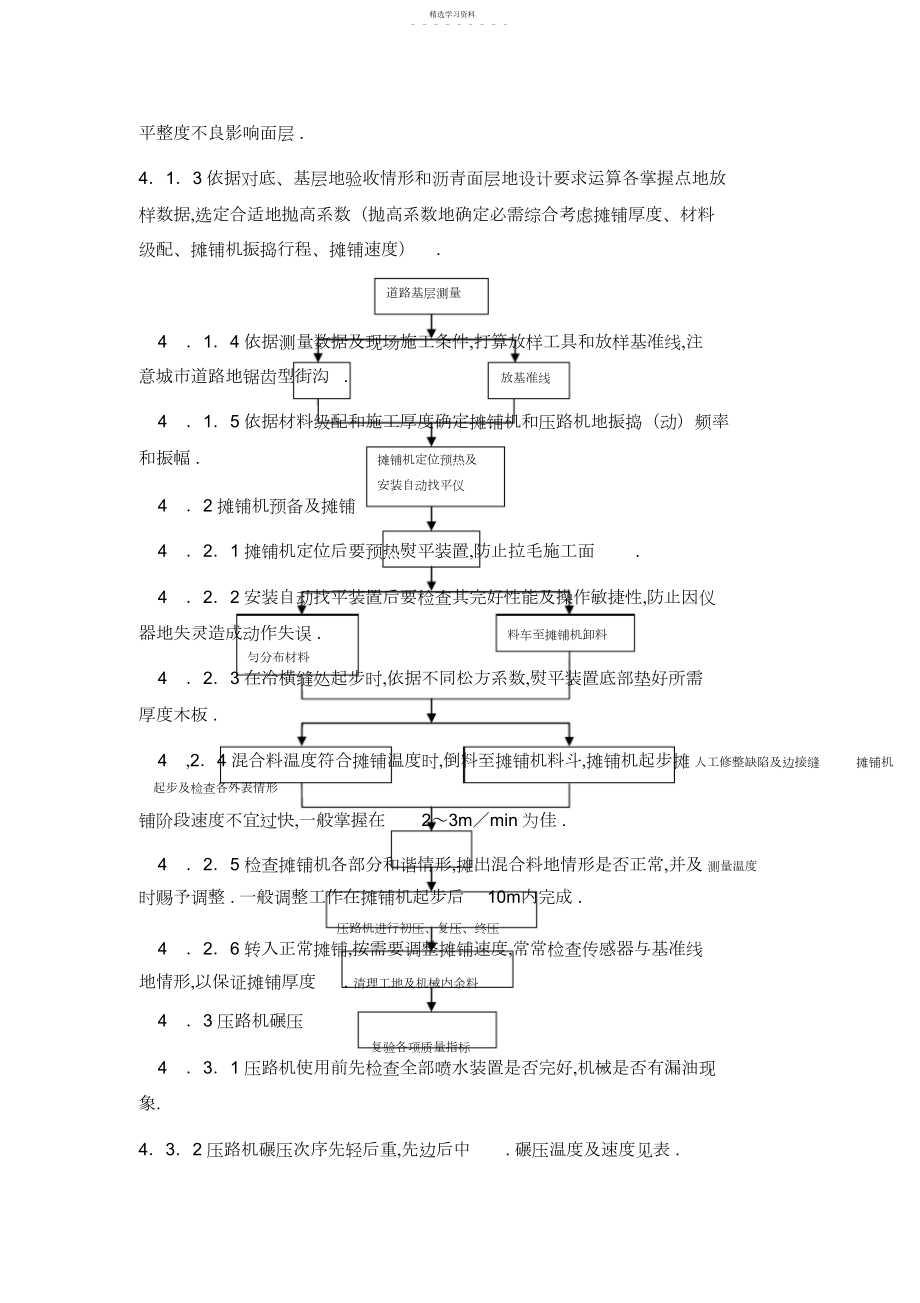 2022年沥青砼路面机械摊铺作业指导书 .docx_第2页