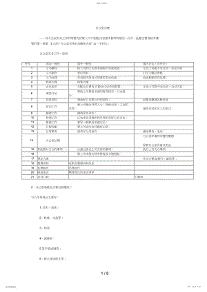 2022年电大办公室管理形成性考核册参考答案 .docx