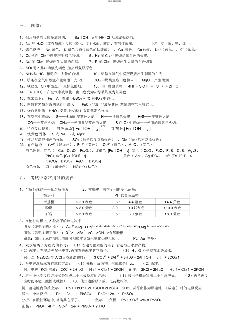 2022年高中化学知识点最全总结 .docx_第2页