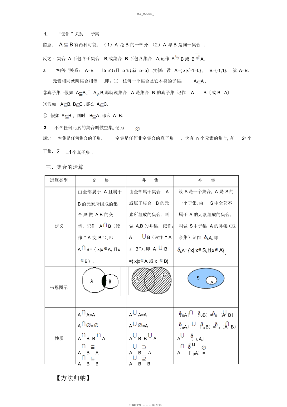 2022年高一数学知识点与题型完整归纳总结 3.docx_第2页