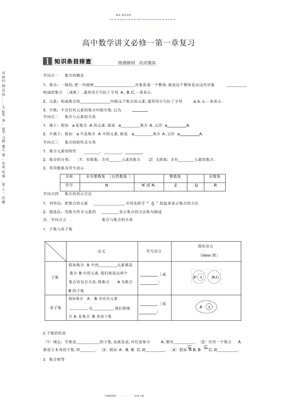 2022年高中数学知识点总结及题型 2.docx_第1页