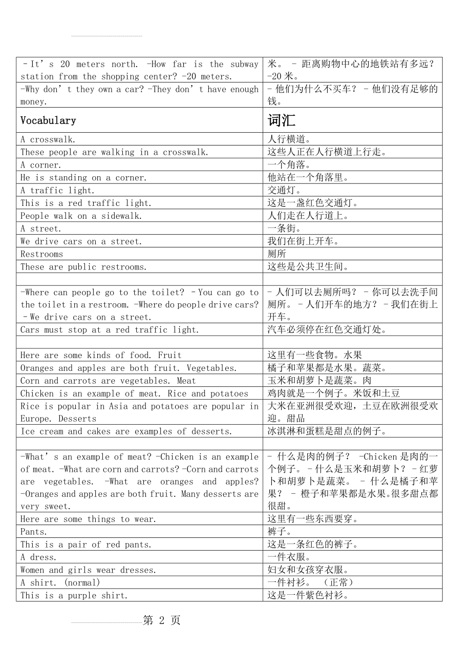 懂你英语Level2-Unit1-Part3(5页).doc_第2页