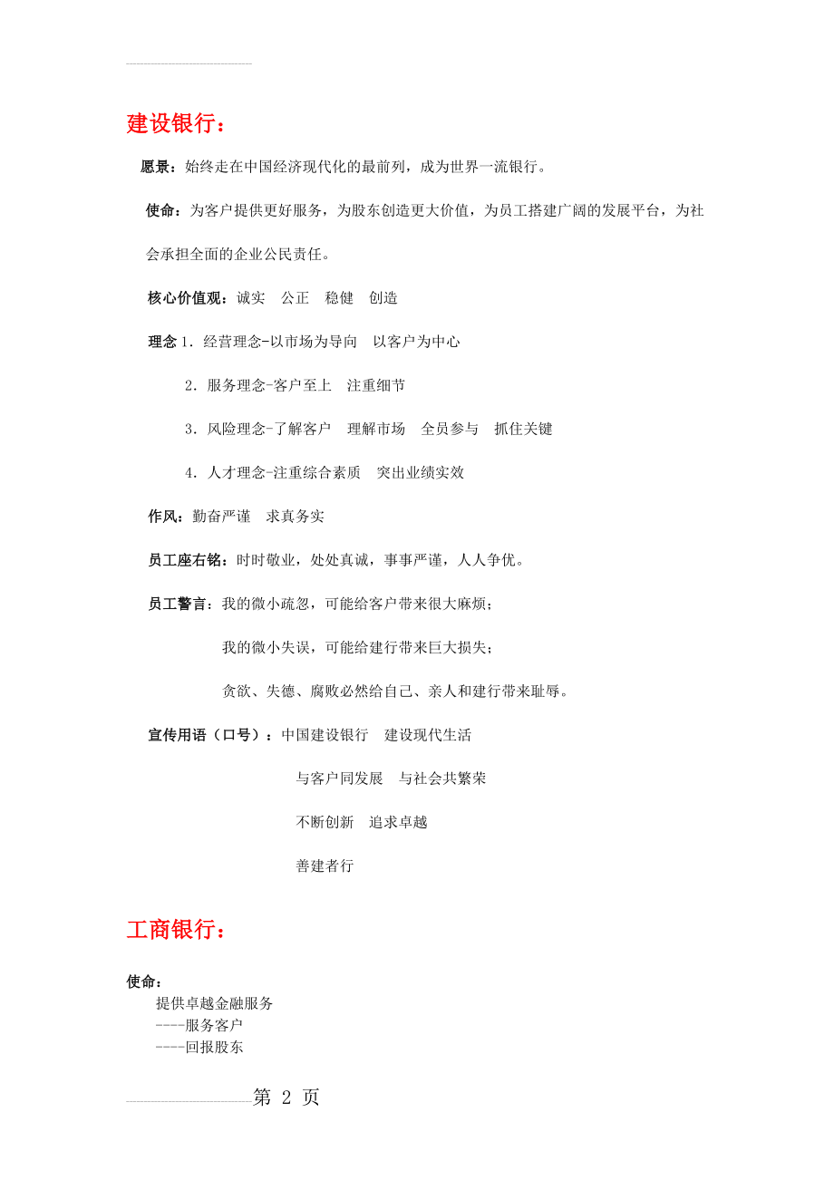 银行企业文化理念(5页).doc_第2页