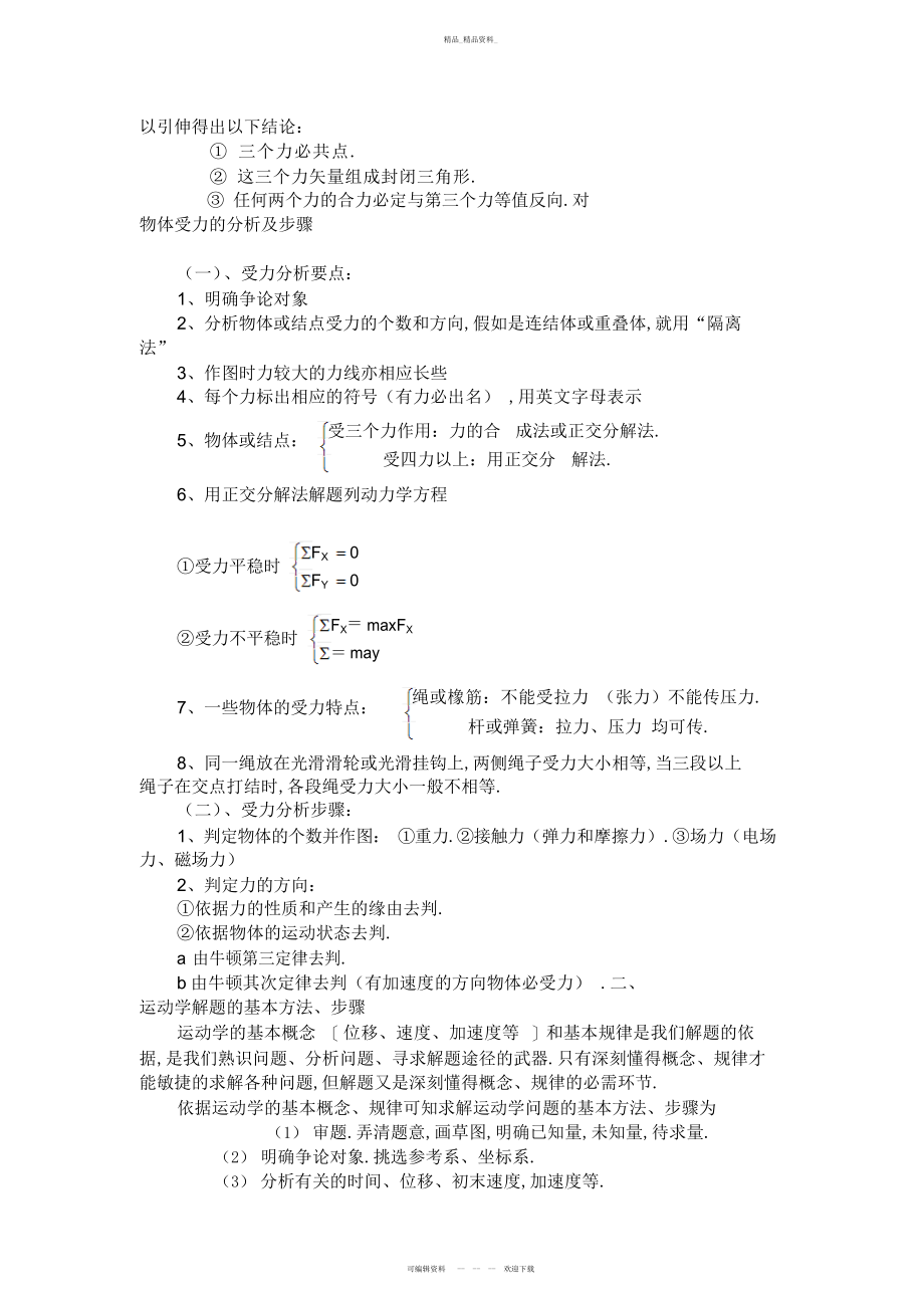 2022年高考物理重要考点知识点总结 .docx_第2页