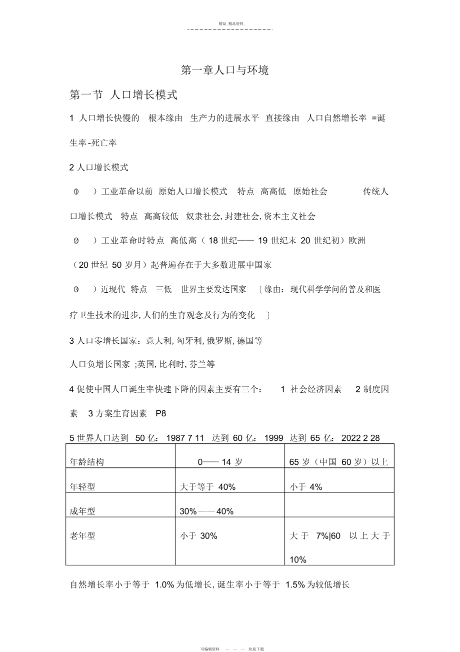 2022年高一地理必修二知识点总结2.docx_第1页