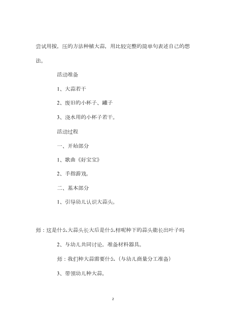 中班科学种大蒜教案反思.docx_第2页