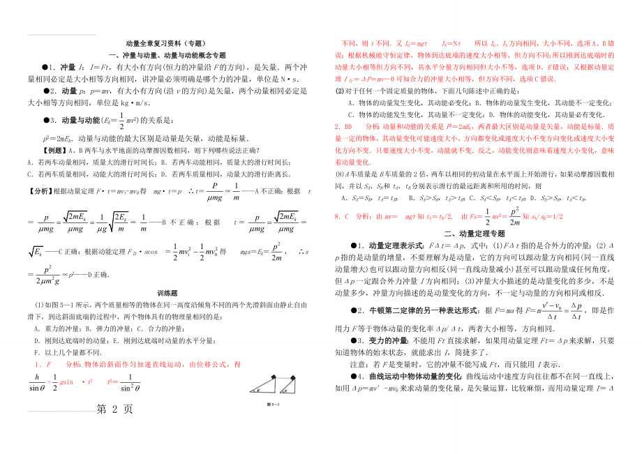 高中物理动量知识点(9页).doc_第2页