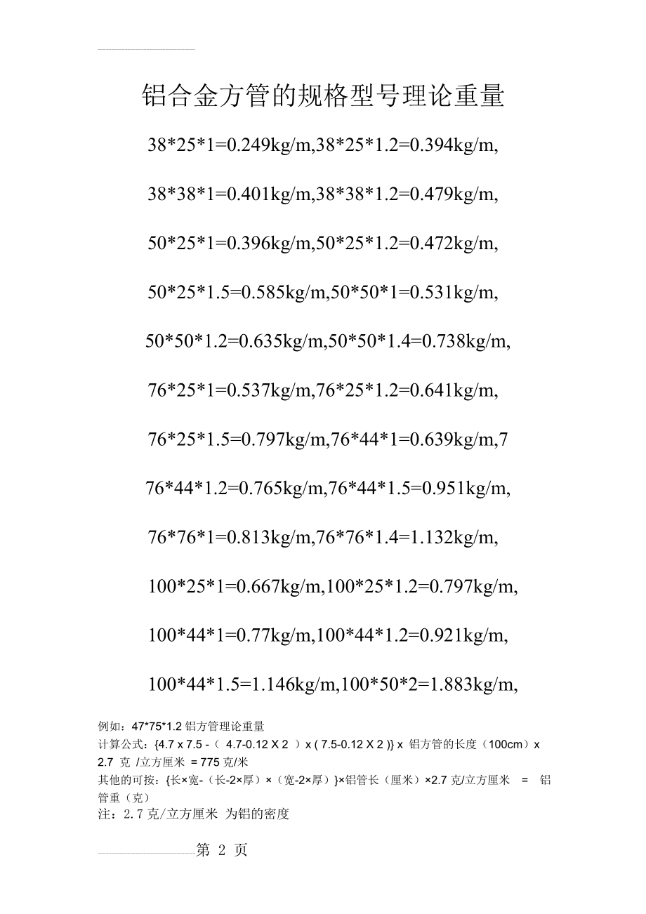 铝方管理论重量(3页).doc_第2页