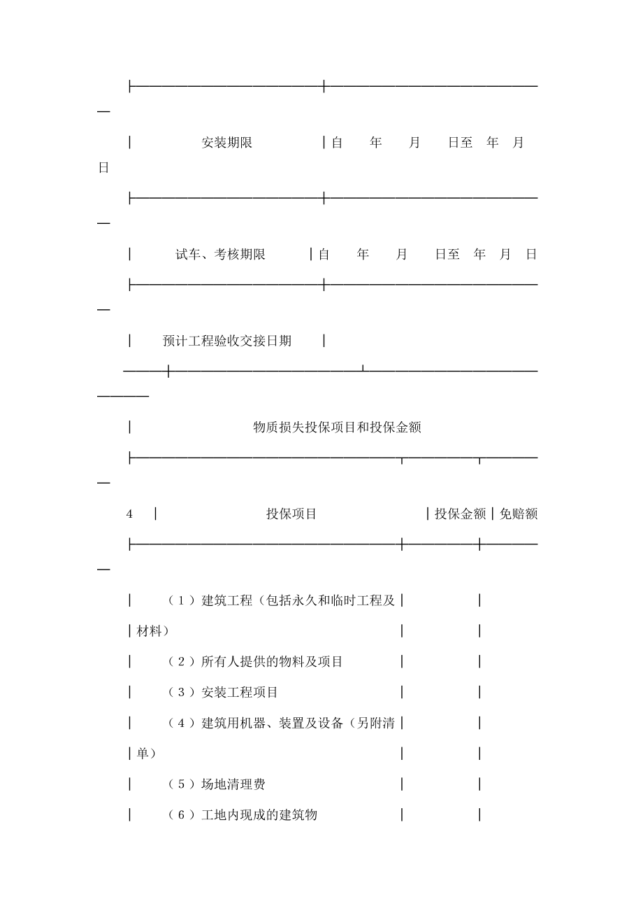 建筑工程投保申请书.doc_第2页