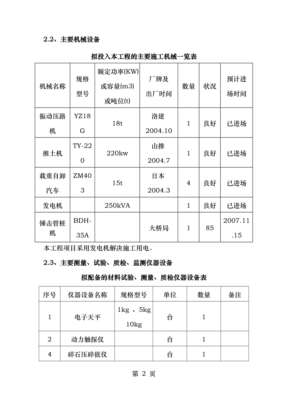 软基处理-预应力管桩的施工方案.doc_第2页