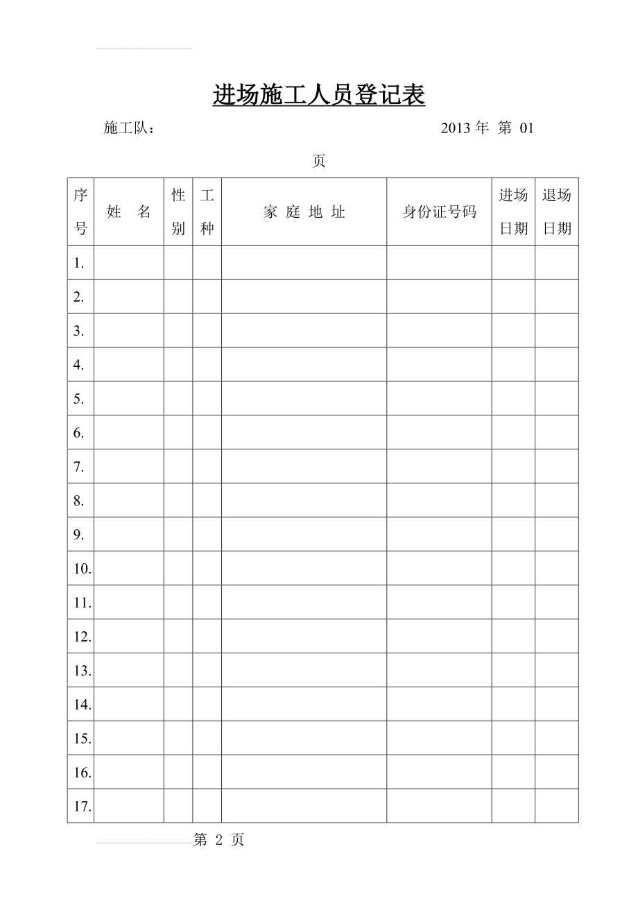 进场工人登记表(9页).doc_第2页