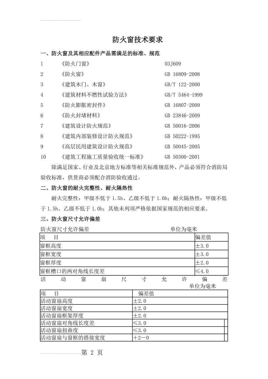 防火窗技术要求(4页).doc_第2页