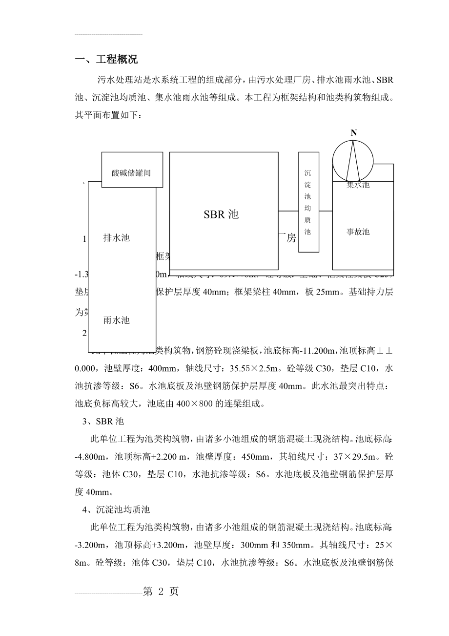 污水处理站施工方案(24页).doc_第2页