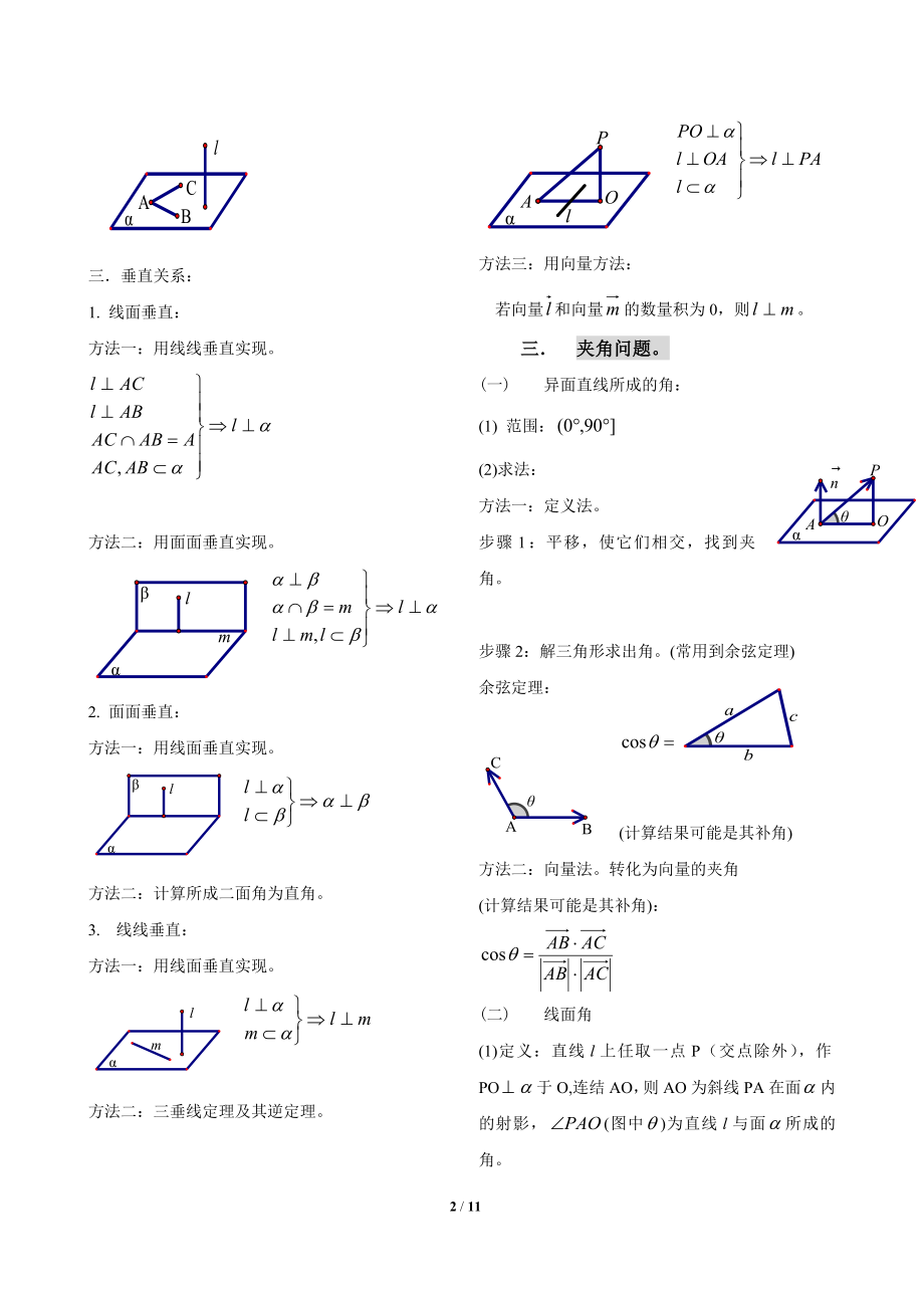 高中文科数学立体几何知识点总结04444.doc_第2页