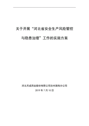 3.风险管控与隐患治理工作的实施方案.pdf