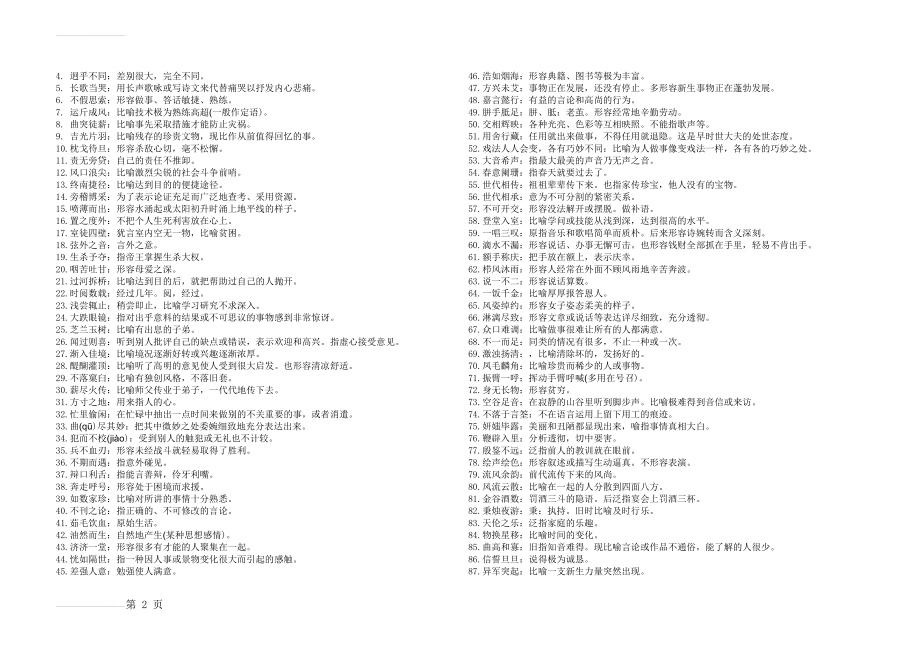 高中语文成语易错整理(9页).doc_第2页