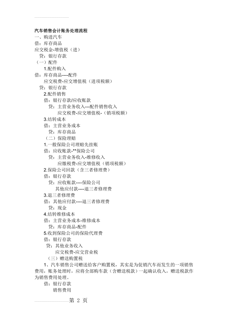 汽车销售会计账务处理流程(5页).doc_第2页