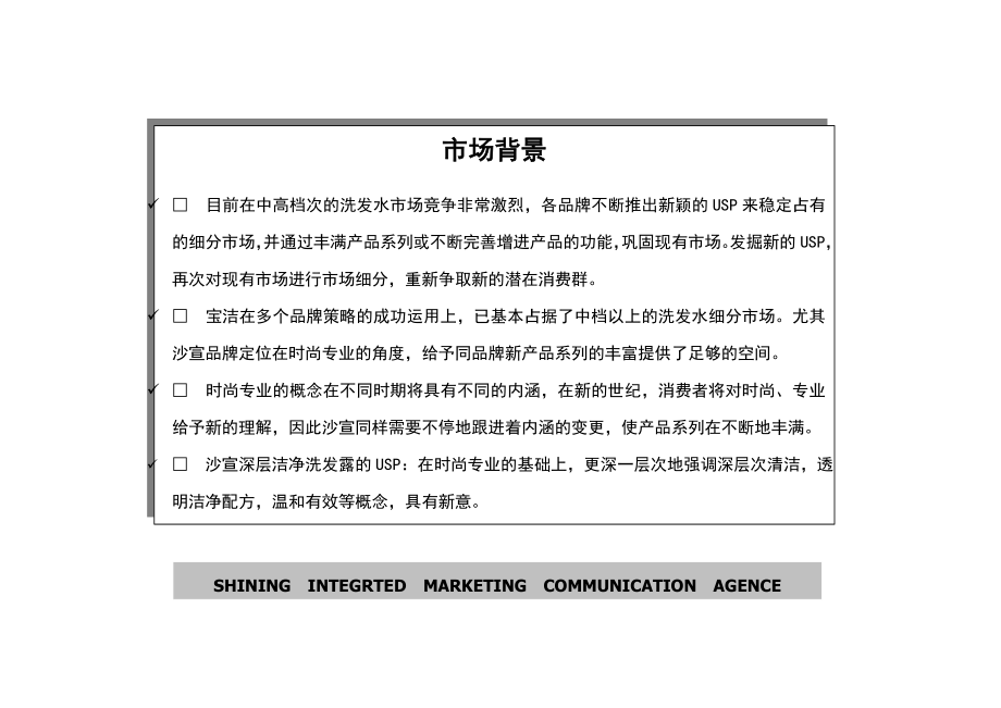 沙宣深层洁净洗发露上市策划方案(1).docx_第2页