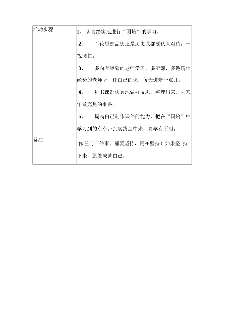 个人研修计划(政史).pdf_第2页