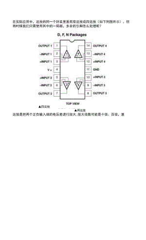 运放或比较器多余的引脚怎么处理？.docx