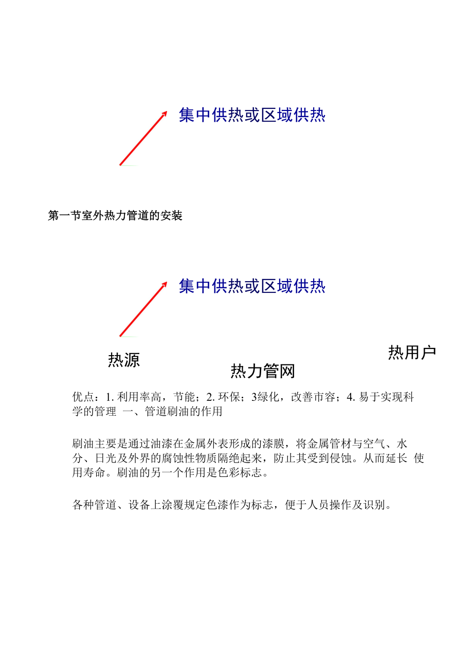 室外热力管道的安装.docx_第1页