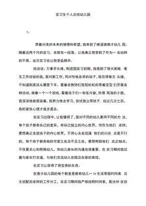 实习生个人总结幼儿园.pdf