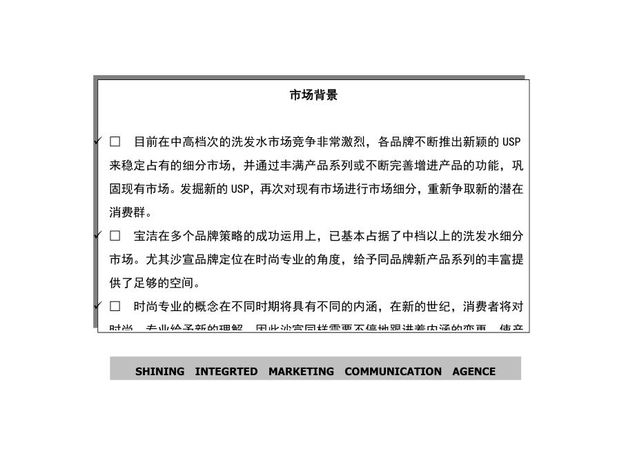 沙宣深层洁净洗发露上市策划方案.docx_第2页