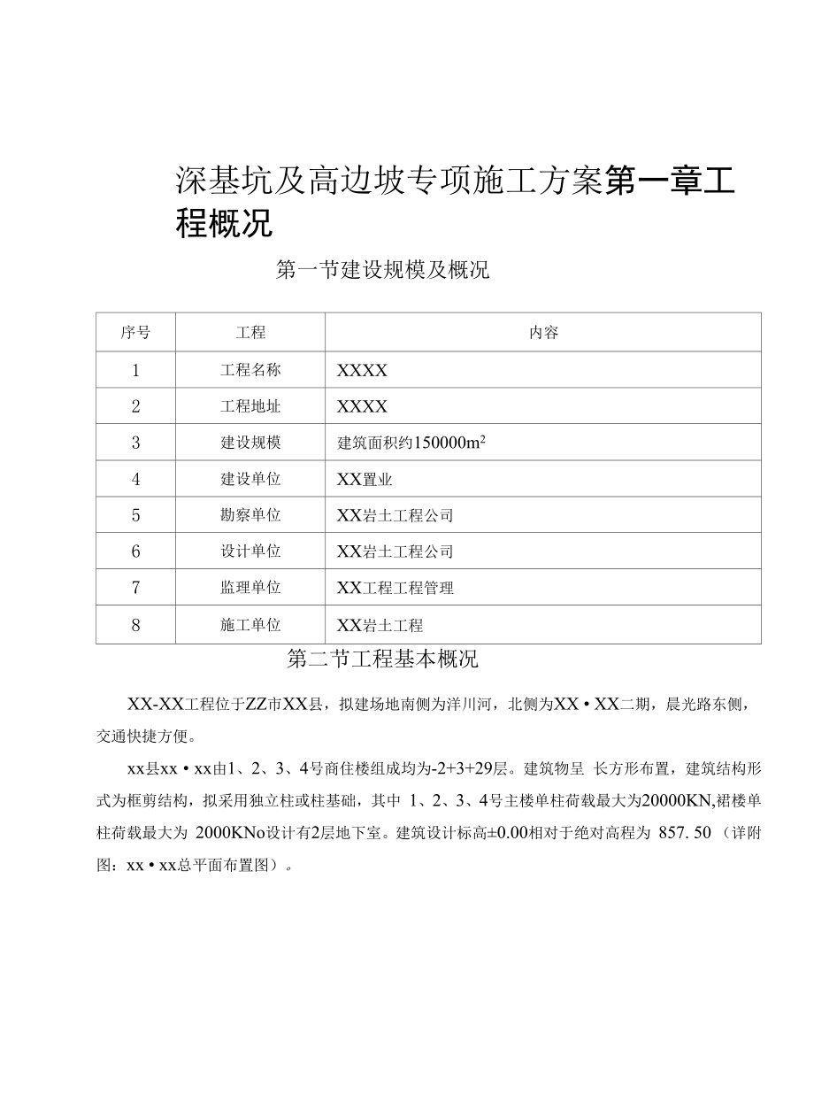 施工方案分享-某深基坑及高边坡专项施工方案（专家论证后）.docx_第1页