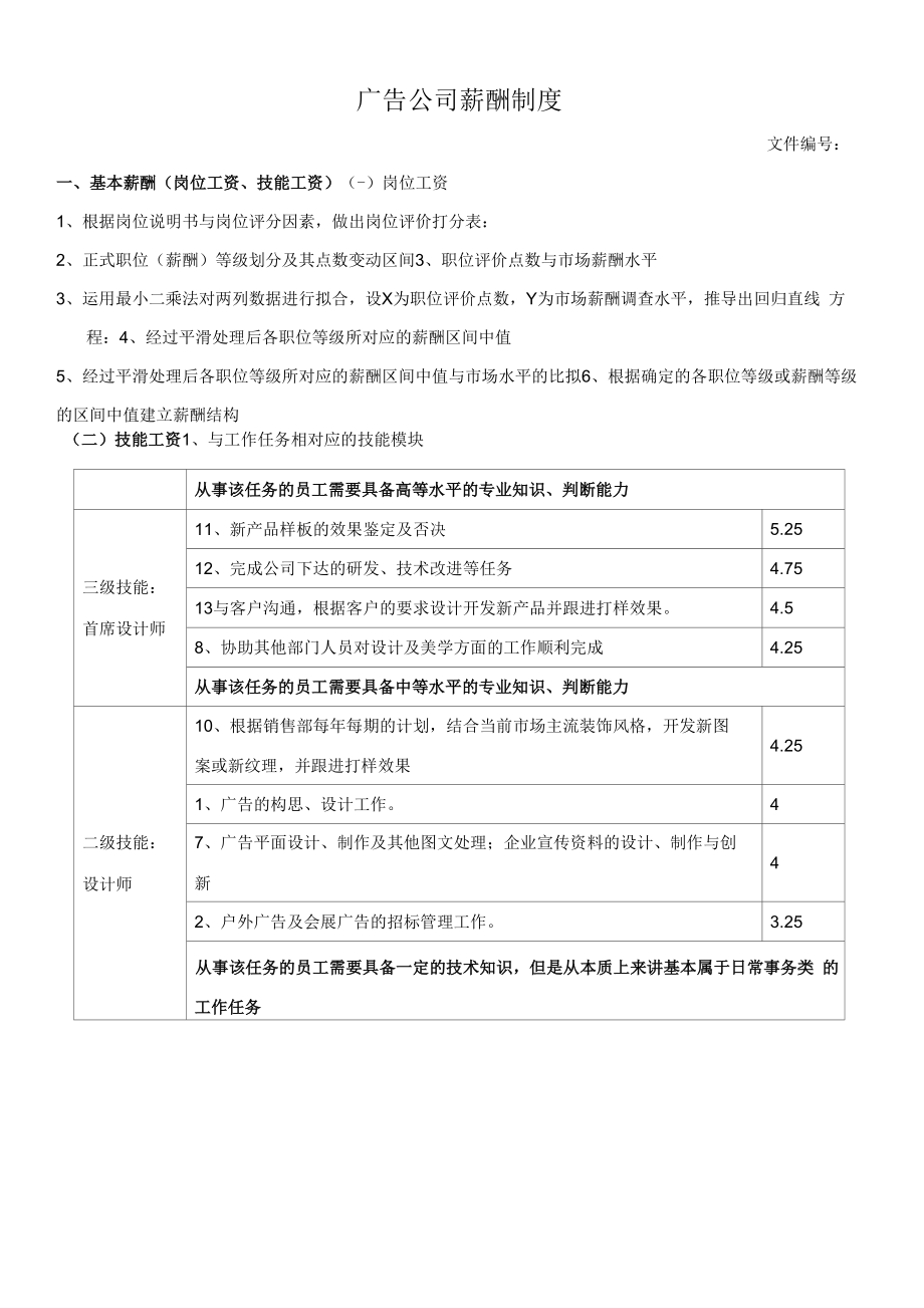 广告公司薪酬制度.docx_第1页