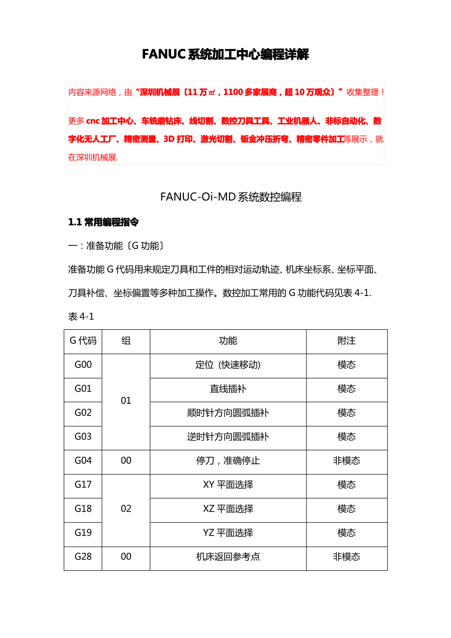 FANUC系统加工中心编程详解.pdf_第1页