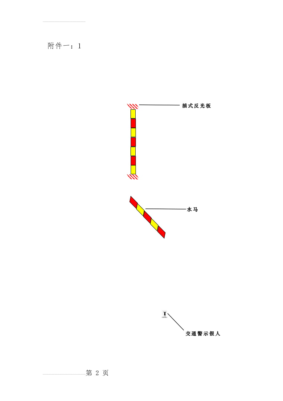 高速公路安全封路施工标志标牌示意图(9页).doc_第2页