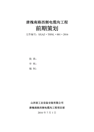 唐槐南路前期策划1.docx